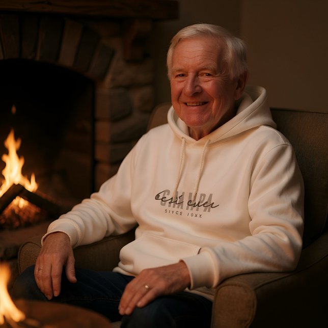 Moletom Melhor Grampo Desde 20XX Preparo Simples Moderno (Criador carregado)