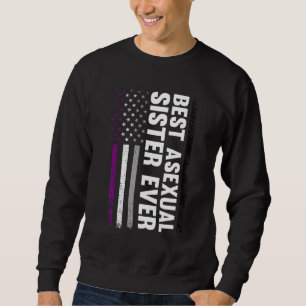 Moletom Melhor Irmã Asexual Todos Os Meses Do Orgulho Csd