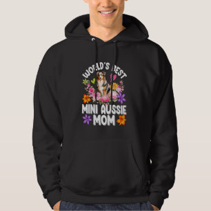 Moletom MELHOR MINI AUSSIE MOM D DO MUNDO DE Shepherd Aust