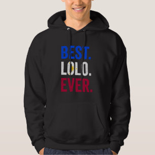 Moletom Melhor Nascimento do Vovô do Dia de os pais Lolo