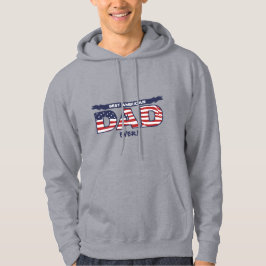 Moletom Melhor Pai Americano de Todos os Tempos
