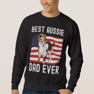 Moletom Melhor Pai Australiano de Todos os Tempos Bandeira