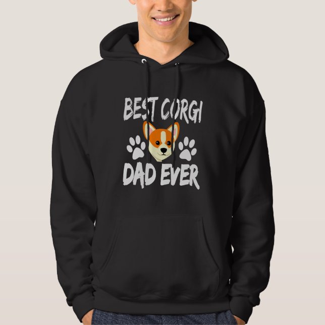 Moletom Melhor Pai Corgi Ever 584 (Frente)