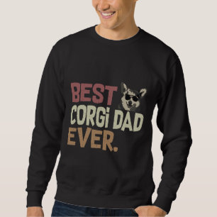 Moletom Melhor Pai Corgi Já Proprietário De Corgi Engraçad