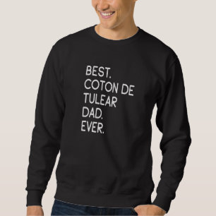Moletom Melhor Pai Coton De Tulear Nunca