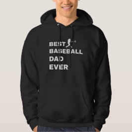 Moletom Melhor Pai de Beisebol de Todos os Tempos