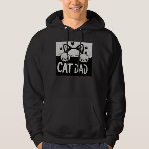 Moletom Melhor Pai de Gato Pai Kitten Gato Gato Pata Gato