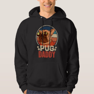 Moletom Melhor Pai De Pug Que Ama Cachorros Retro Cute