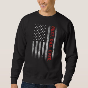 Moletom Melhor Pai de sempre com bandeira americana para D