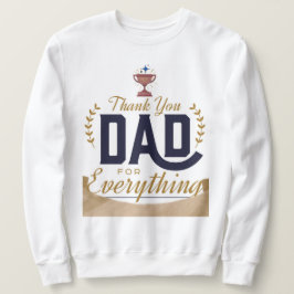 Moletom Melhor Pai – Design de Agradecimento