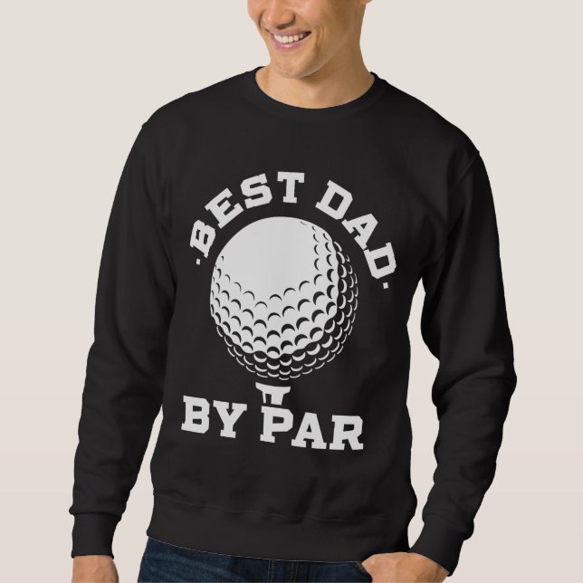 Moletom Melhor Pai do Dia de os pais Par Funny Golf Player (Frente)