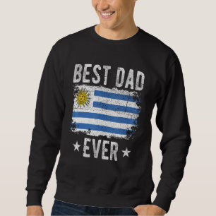 Moletom Melhor Pai Do Uruguai Sinalizador Melhor Pai Urugu