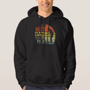 Moletom Melhor Pai dos Homens por Golfe Par Disco para Hom