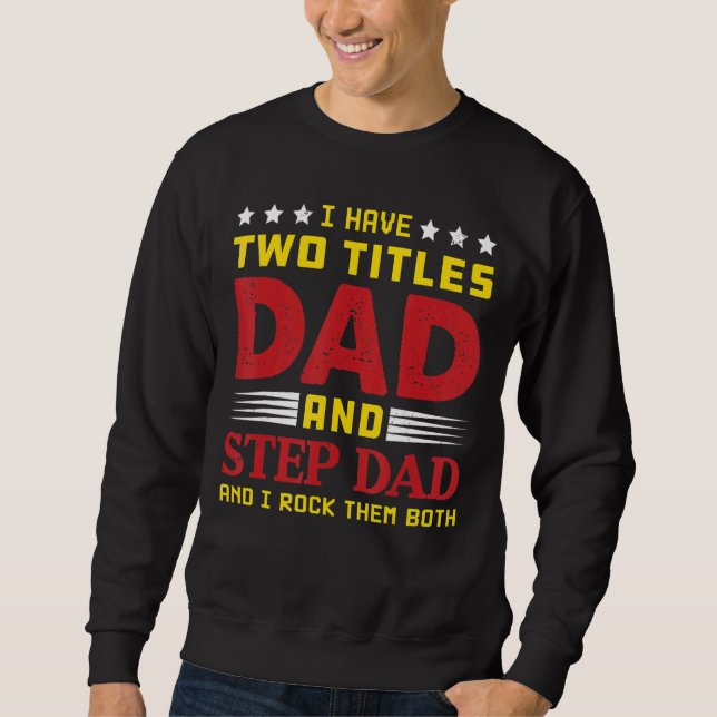 Moletom Melhor Pai E Dia de os pais De Stepdad Cugado De W (Frente)