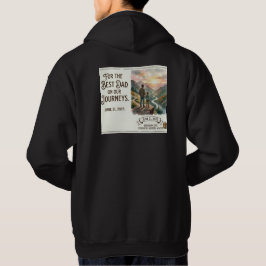 Moletom Melhor Pai em Nossas Jornadas Personalizado Dia do