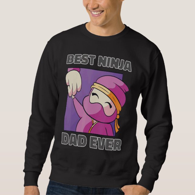 Moletom Melhor Pai Ninja (Frente)