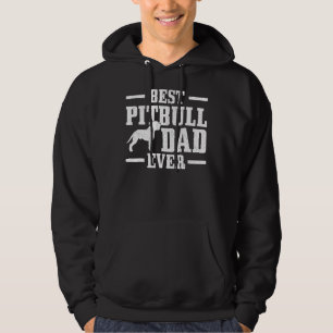Moletom Melhor Pai Pitbull Proprietário De Cachorro Engraç