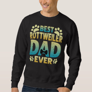 Moletom Melhor Pai Rottweiler Alguma Vez Clássico 7