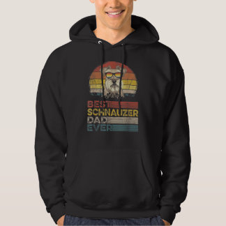 Moletom Melhor Pai Schnauzer Alguma Vez Vintage Para Cão