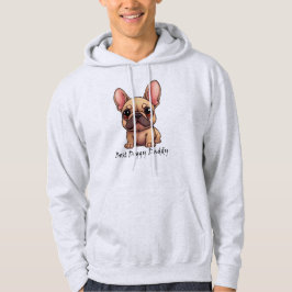 Moletom Melhor Papai Cachorrinho Bulldog Francês Pet Cacho
