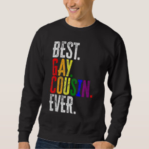 Moletom Melhor Primo Gay Ever Rainbow Lgbt Pride
