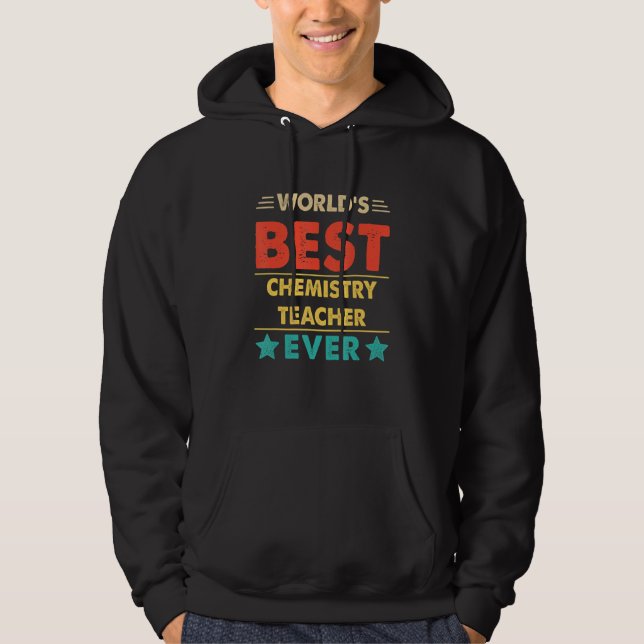 Moletom Melhor Professor de Química de Todos os Tempos do  (Frente)
