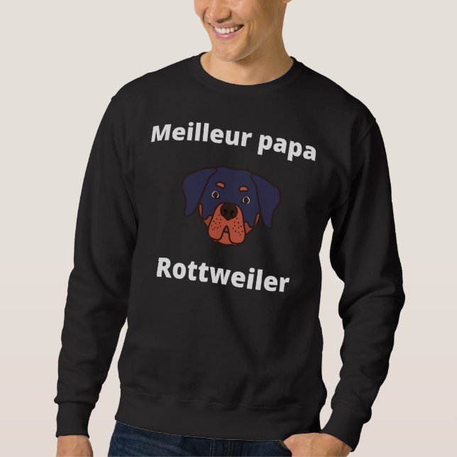 Moletom Melhor Rottweiler do Pai (Frente)