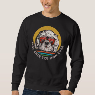 Moletom Melhor Shih Tzu Mãe Alguma Vez Bonita Cão De Brinq