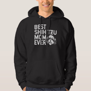 Moletom Melhor Shih Tzu Mãe Para Mulheres Shih Tzu Fi