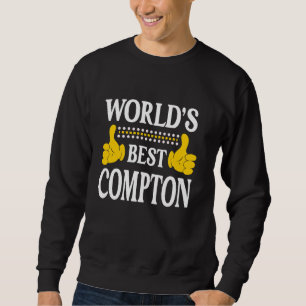 Moletom Melhor Sobrenome da Família Compton Surname Team