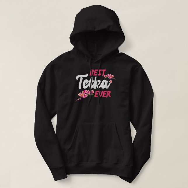 Moletom Melhor Tetka de sempre - Presentes da tia croata e (Frente do Design)