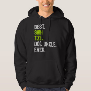Moletom Melhor Tio de Cachorro Shih Tzu Nunca