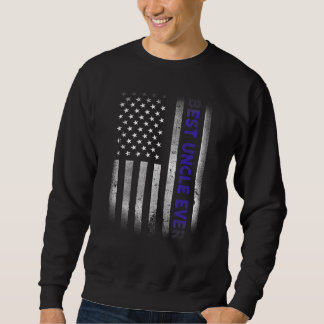 Moletom Melhor Tio Eterno Americano Bandeira 4 De Julho Go