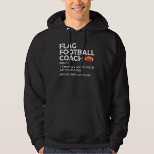 Moletom Melhor Treinador De Definição De Futebol De Bandei