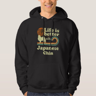 Moletom Melhor vida japonesa Cachorro Cachorro Pai