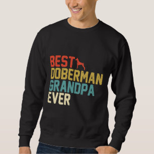 Moletom Melhor Vovô Doberman Retro