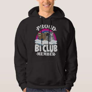 Moletom Membro do Clube Ortod Bi Ogambm Raccoon Bandeira B