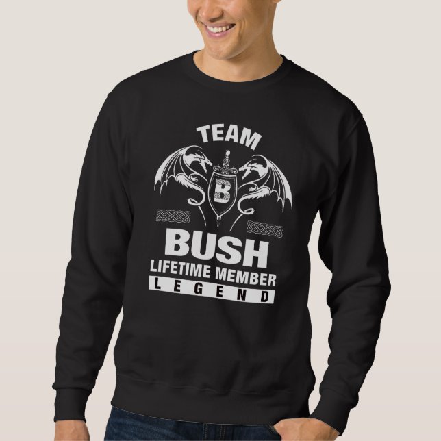 Moletom Membro do Tempo de Vida do Team Bush (Frente)