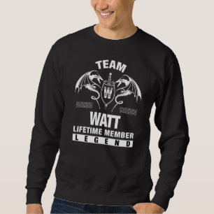 Moletom Membro do Tempo de Vida do Team Watt