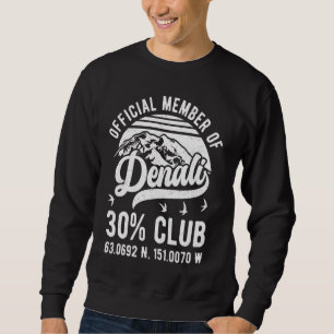 Moletom Membro Oficial do Nacional Denali 30 Club Alaska