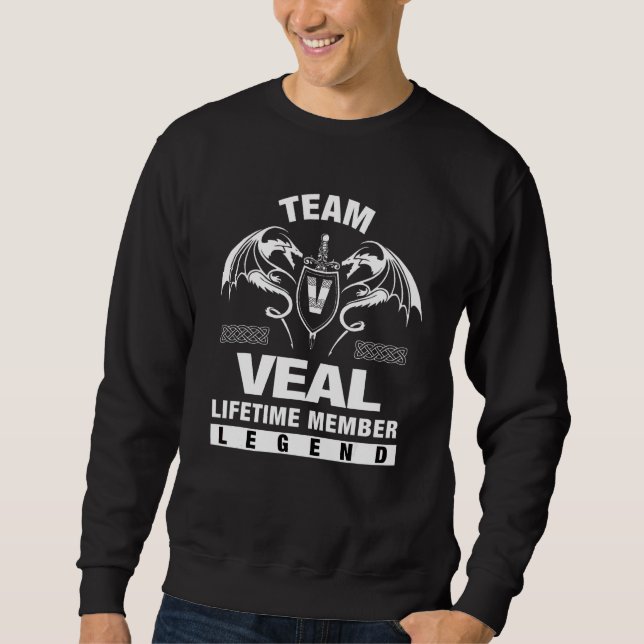 Moletom Membro Vitalício da Equipe Veal   (Frente)