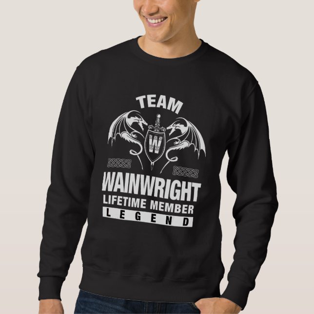 Moletom Membro Vitalício da Equipe Wainwright (Frente)