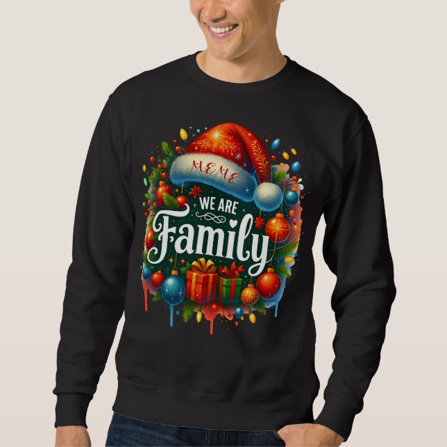Moletom Meme Somos Família (Frente)
