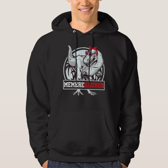 Moletom MemereSaurus Rex Dinosaur Memere Família Saurus (Frente)