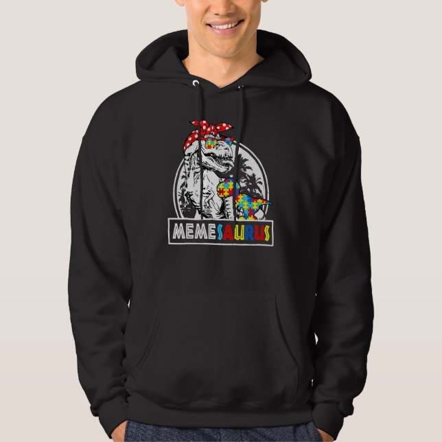 Moletom Memesaurus T Rex Dinosaur Meme Saurus Match (Frente)