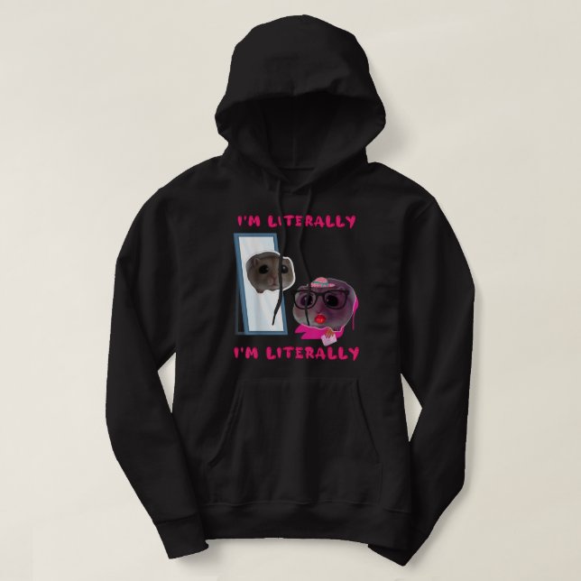 Moletom Memória Triste do Mouse Engraçado Hamster (Frente do Design)