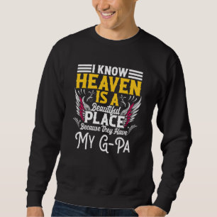 Moletom Memorial Pela Perda De G-Pa Heaven BeauBonito Plac