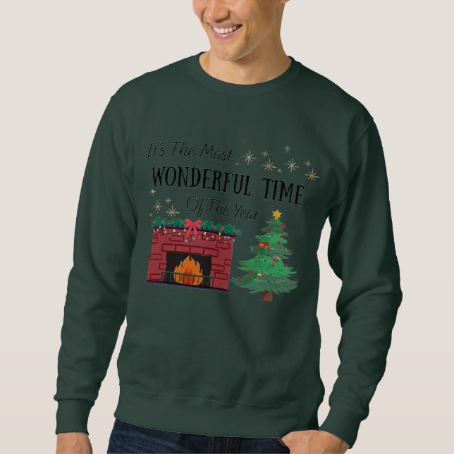 Moletom Men’s Wonderful Time Of Year Crewneck (Frente)