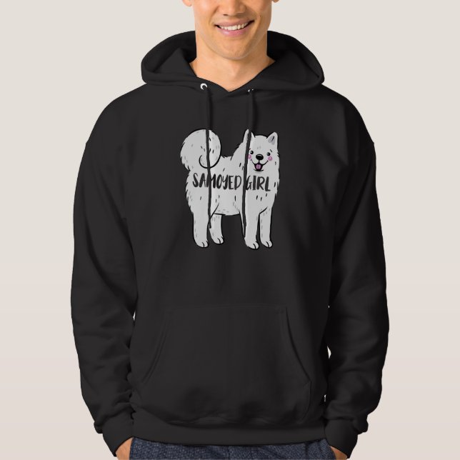 Moletom Menina Samoyed Dono Samoyed Dono Lover (Frente)