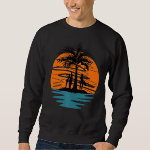 Moletom Meninas Com Conselhos De Surf Na Ilha Do Sunset